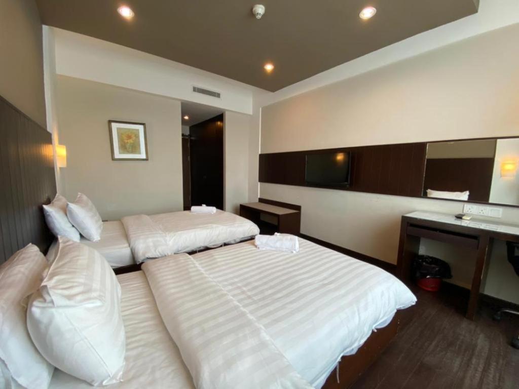 Kemena View Hotel Kuching Bagian luar foto