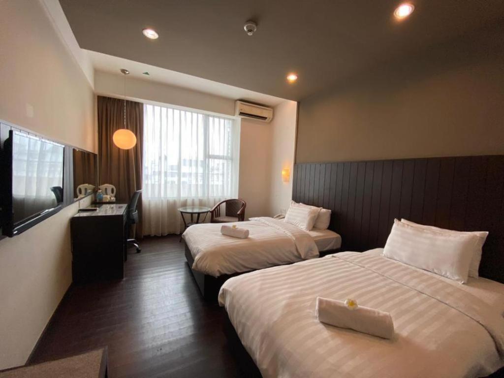 Kemena View Hotel Kuching Bagian luar foto